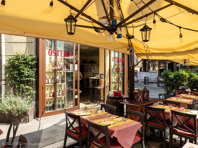 Angolo degli Orefici Osteria in Bologna, Italy Angolo degli Orefici Osteria in Bologna, Italy
