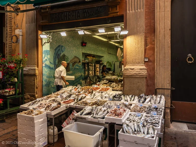 Brunelli Pescheria in Bologna, Italy