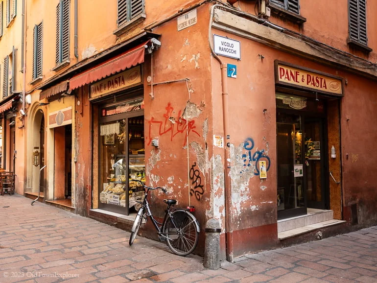 Pane e Pasta in Bologna, Italy