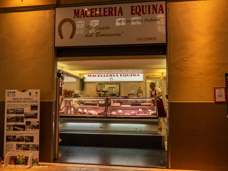 Macelleria Equina di Cossarini Stefano in Bologna, Italy