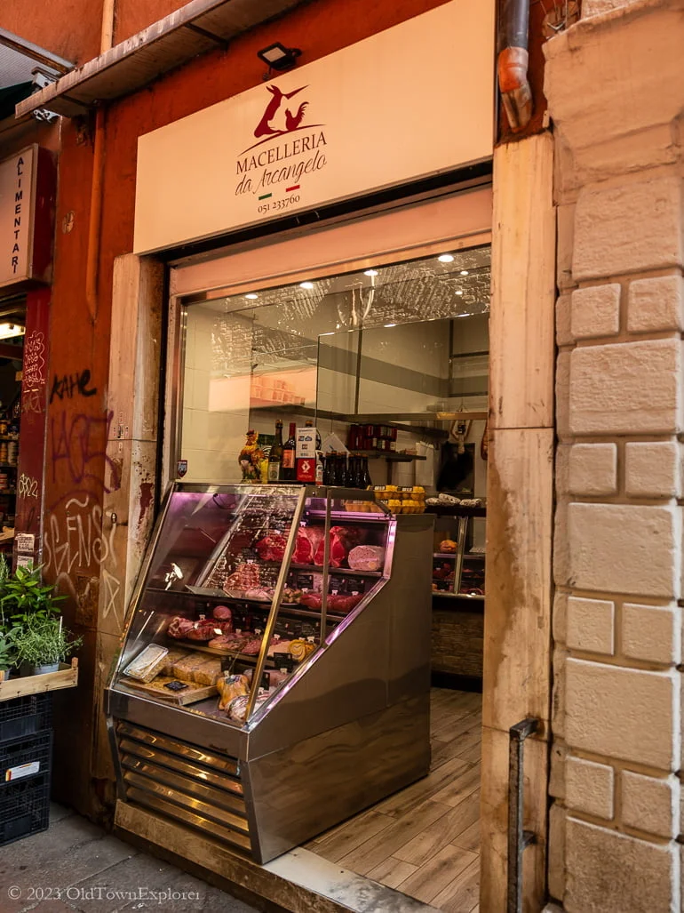 Macelleria di Arcangello in Bologna, Italy