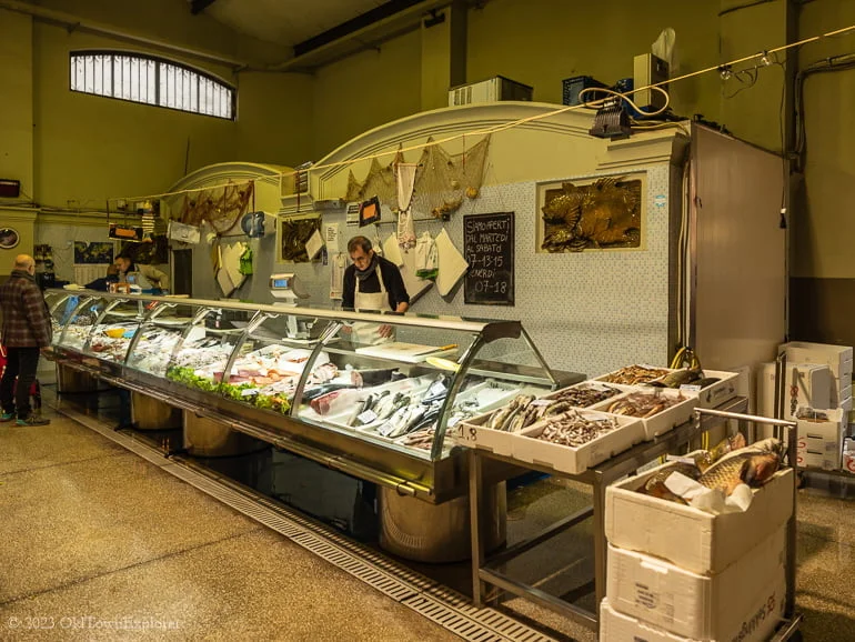 Pescheria Tinarelli Andrea - Mercato delle Erbe in Bologna, Italy