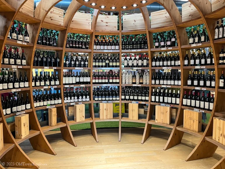 Wine at FICO Eataly World in Bologna, Italy