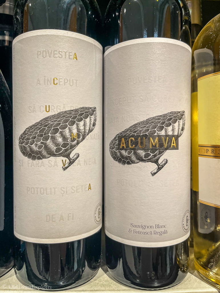Acumva Sauvignon Blanc Feteasca Regala blend