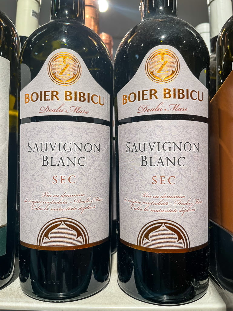 Boier Bibcu Sauvignon Blanc Dealu Mare DOC