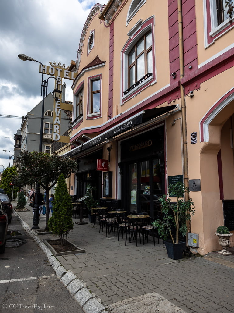 Bulevard Romanian Restaurant in Sighisoara, Romania