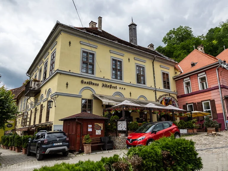 Gasthaus Alte Post in Sighisoara, Romania