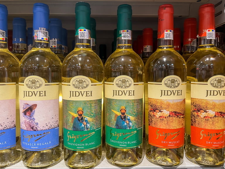 Jidvei Sauvignon Blanc and Dry Muscat