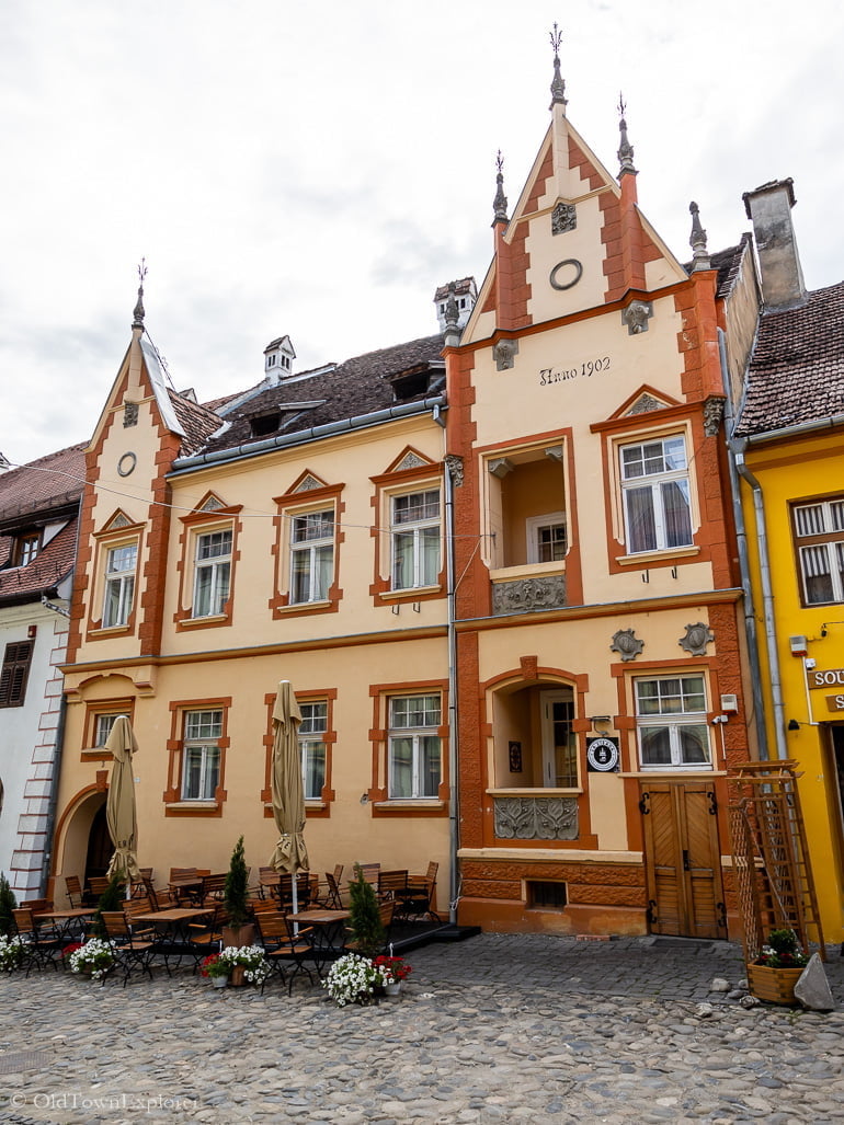 La Strada in Sighisoara, Romania