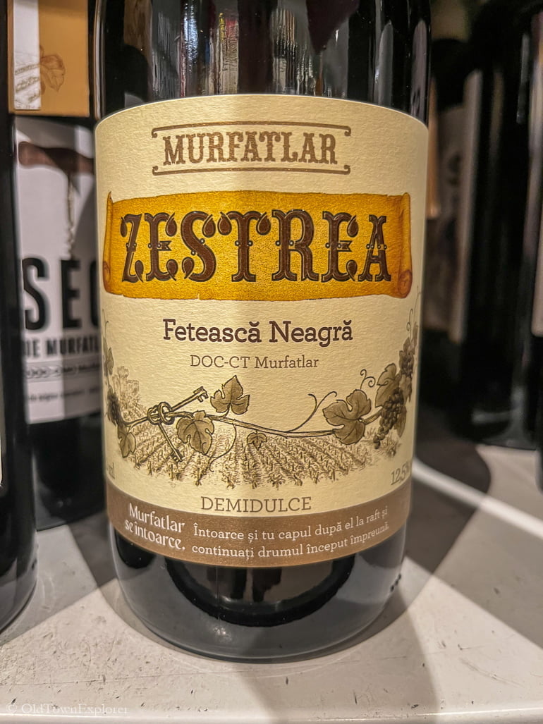 Murfatlar Zestrea Feteasca Neagra Murfatlar DOC
