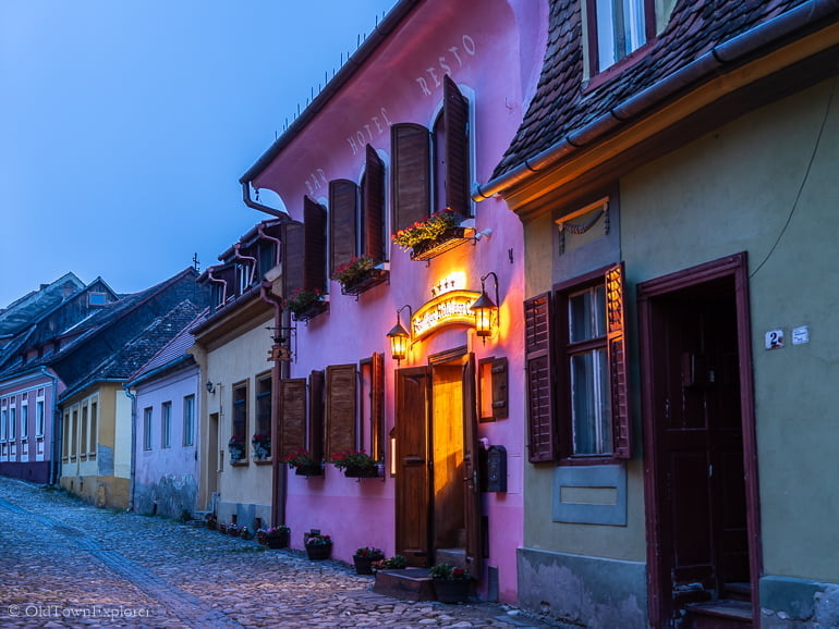 Restaurant von Graf in Sighisoara, Romania
