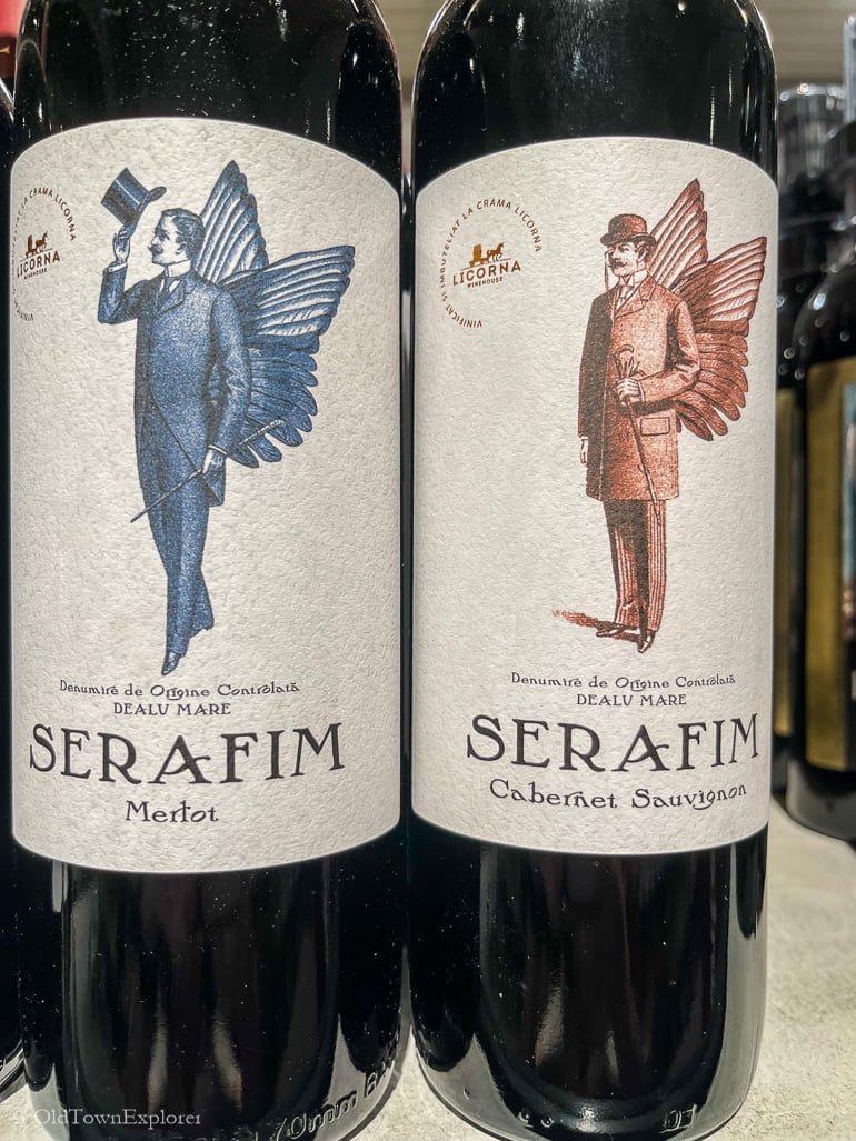 Serafim Merlot and Cabernet Sauvignon
