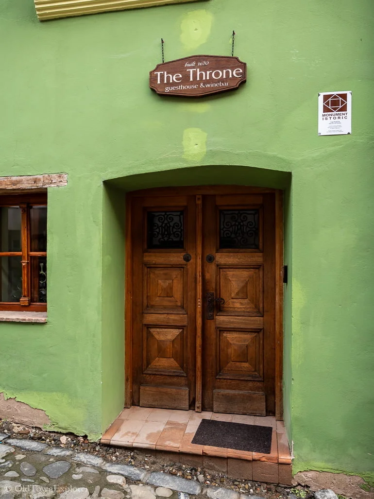 The Throne in Sighisoara, Romania