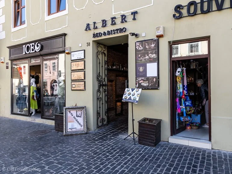 Albert Bistro in Brasov Romania