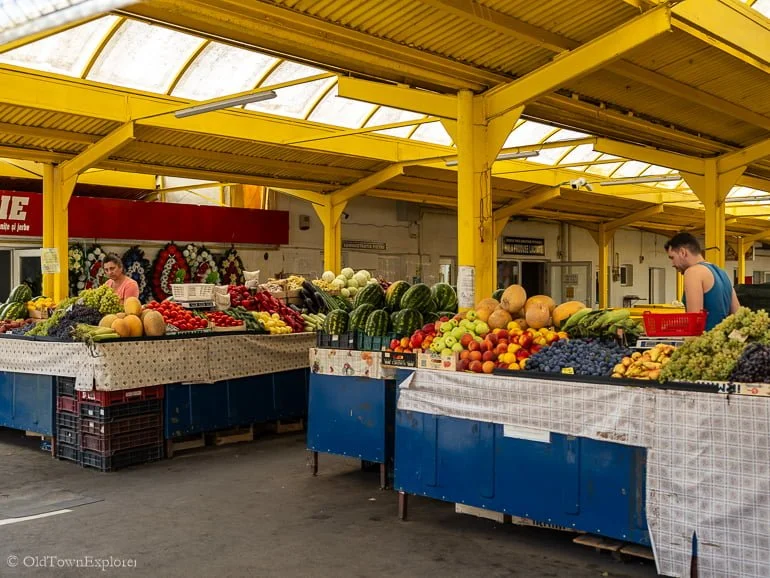 Bartolomeu Market in Brasov Romania