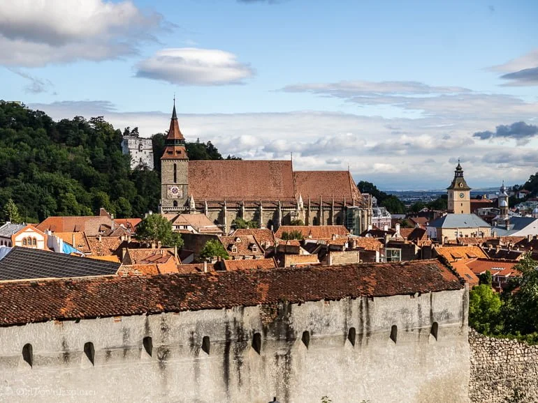 Black Church in Brasov Romania Black Church in Brasov Romania