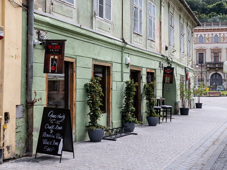 Bodega Wine Point in Brasov Romania Bodega Wine Point in Brasov Romania