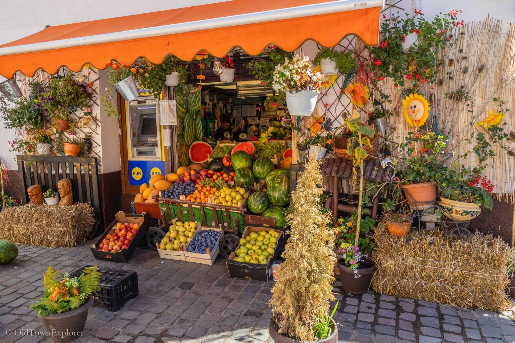 Fruit Stand in Brasov, Romania Fruit Stand in Brasov, Romania