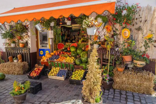 Fruit Stand in Brasov, Romania Fruit Stand in Brasov, Romania