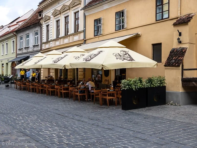 Brasov Food starts at La Ceaun Restaurant