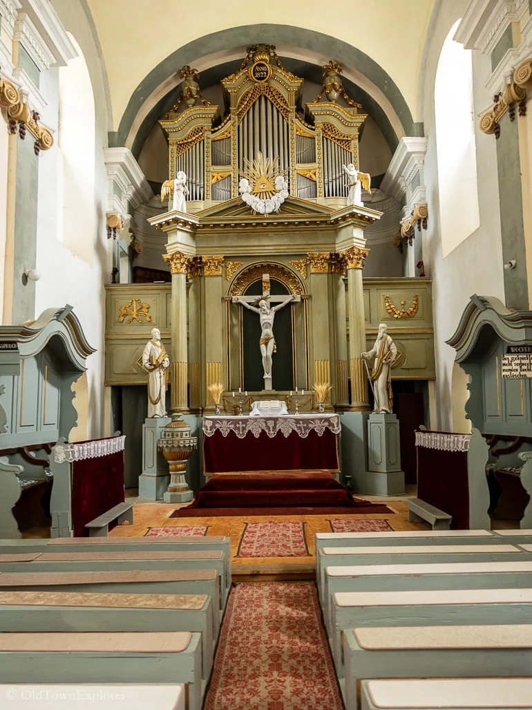 Crit Fortified Church in Crit, Romania