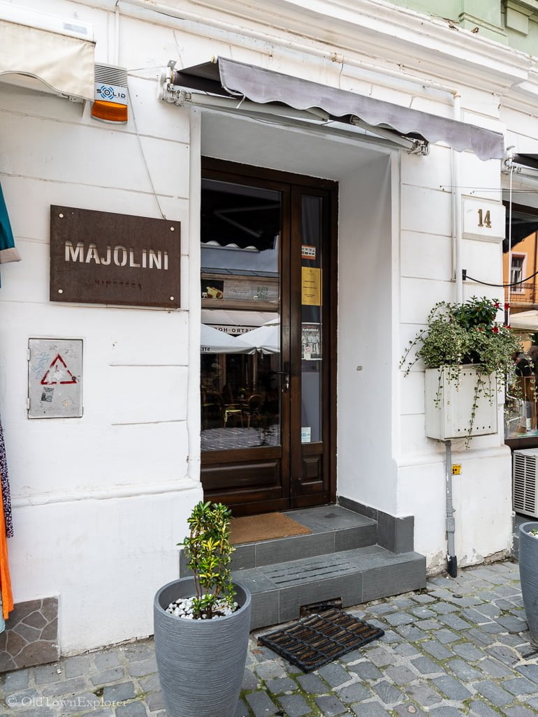 Majolini Wine Bar in Brasov Romania Majolini Wine Bar in Brasov Romania