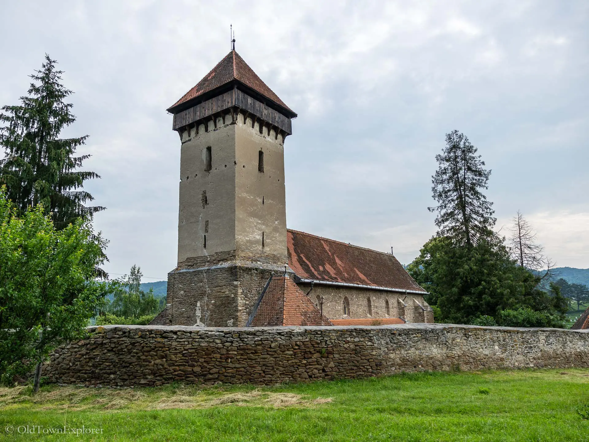Malancrav Fortified Church in Malancrav, Romania
