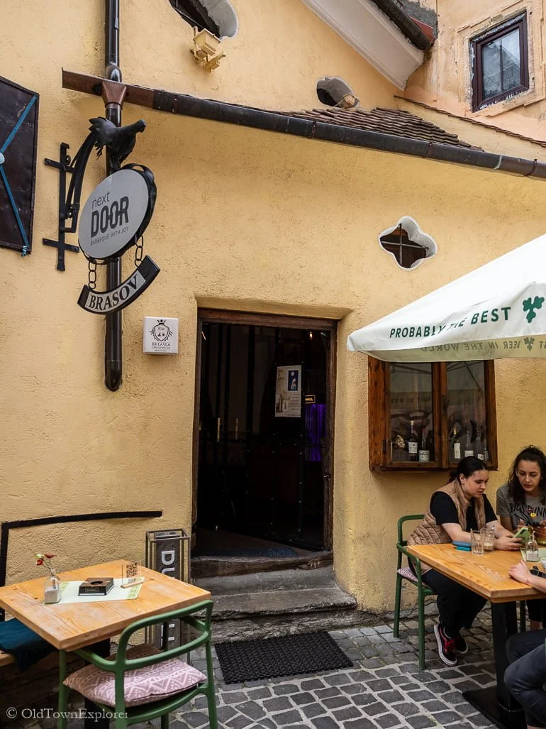 Next Door Restaurant in Brasov Romania