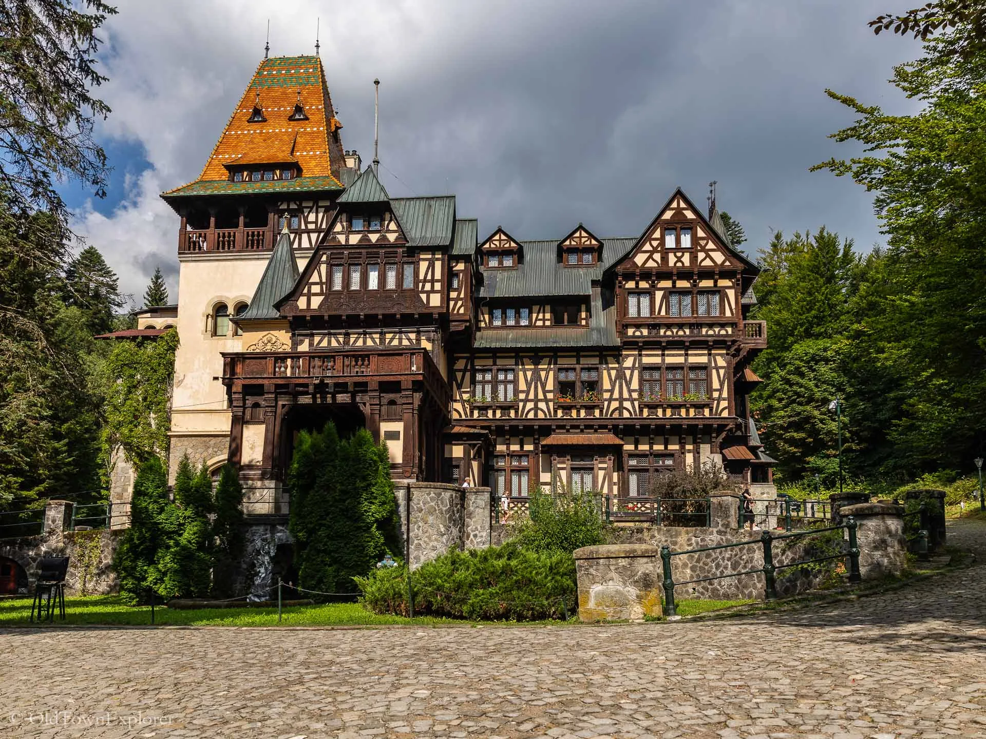 Pelisor Castle in Sinaia, Romania