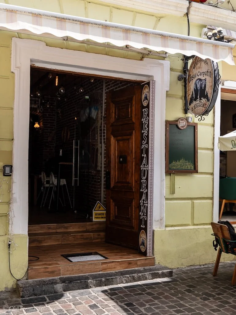 Ursul Restaurant in Brasov Romania