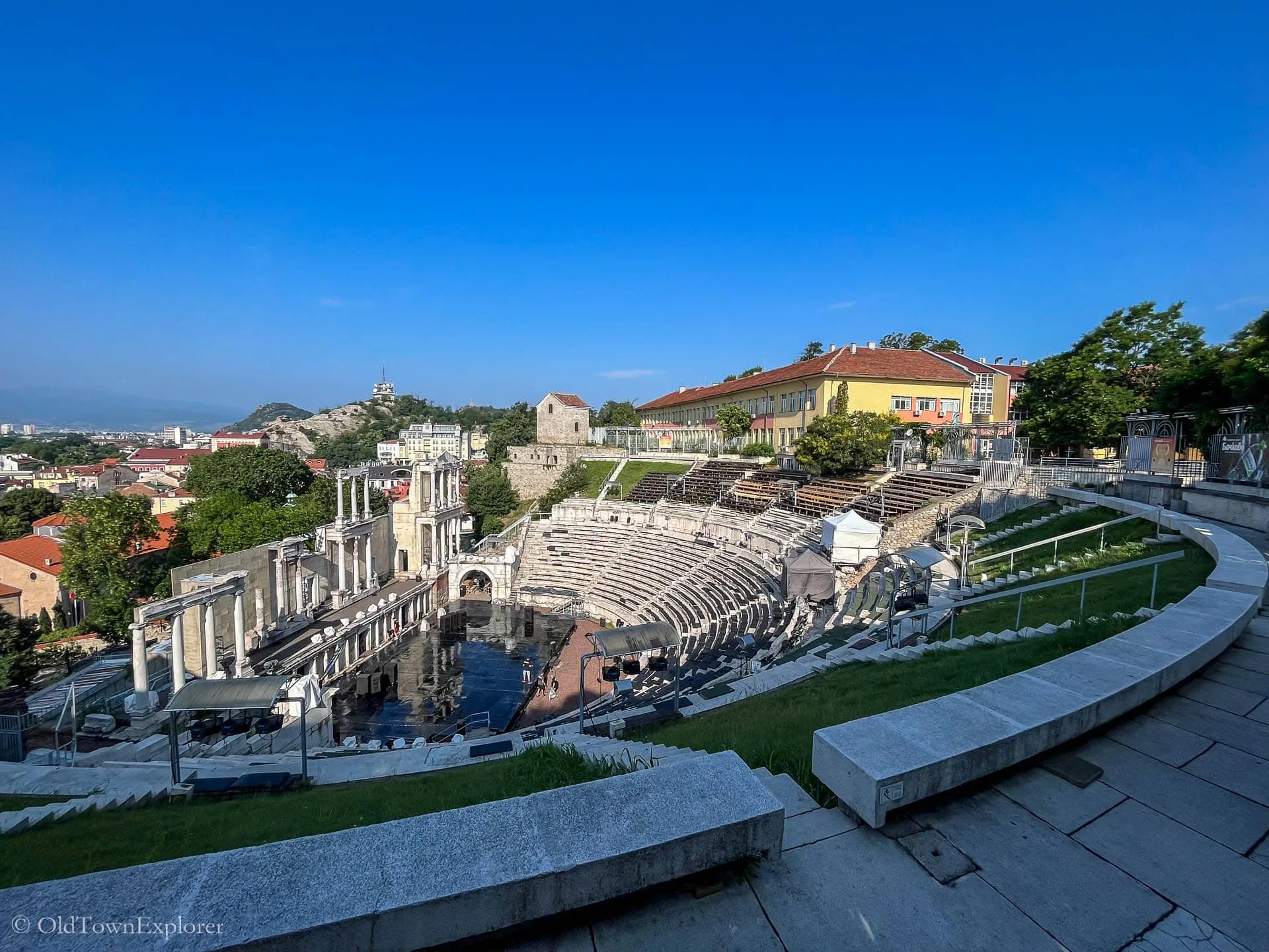 Ancient Theatre in Plovdiv, Bulgaria Ancient Theatre in Plovdiv, Bulgaria