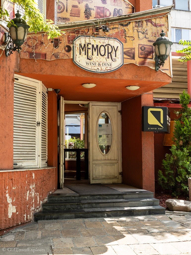 Memory Wine and Dine in Plovdiv Bulgaria