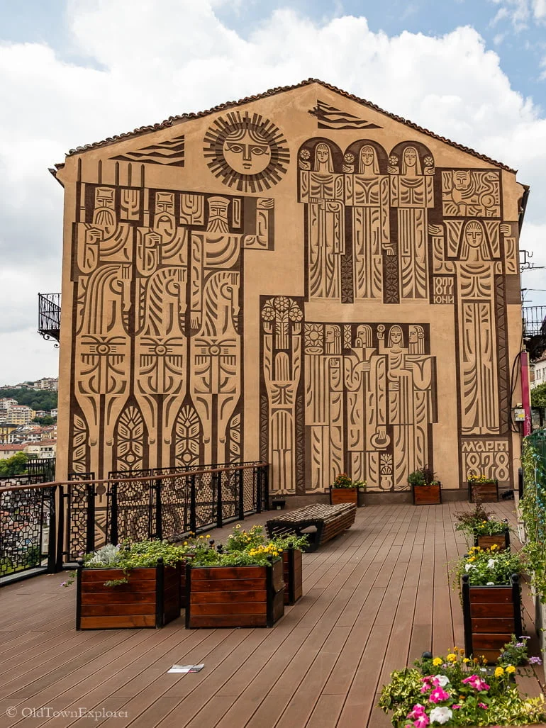 Street Art in Veliko Tarnovo Bulgaria