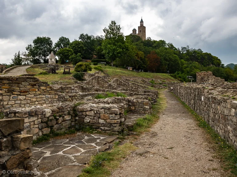 Tsarevets Fortress in Veliko Tarnovo Bulgaria Tsarevets Fortress in Veliko Tarnovo Bulgaria