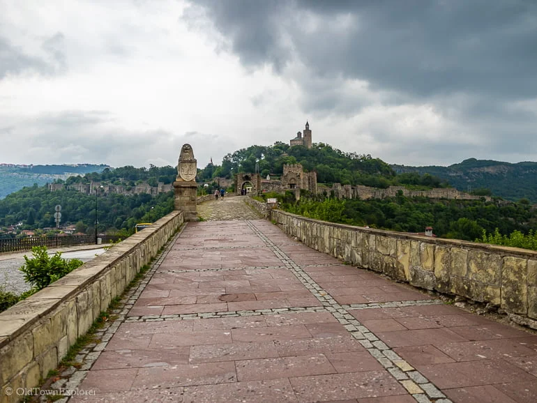 Veliko Tarnovo architecture starts at Tsarevets Fortress
