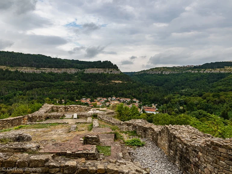 Tsarevets Fortress in Veliko Tarnovo Bulgaria