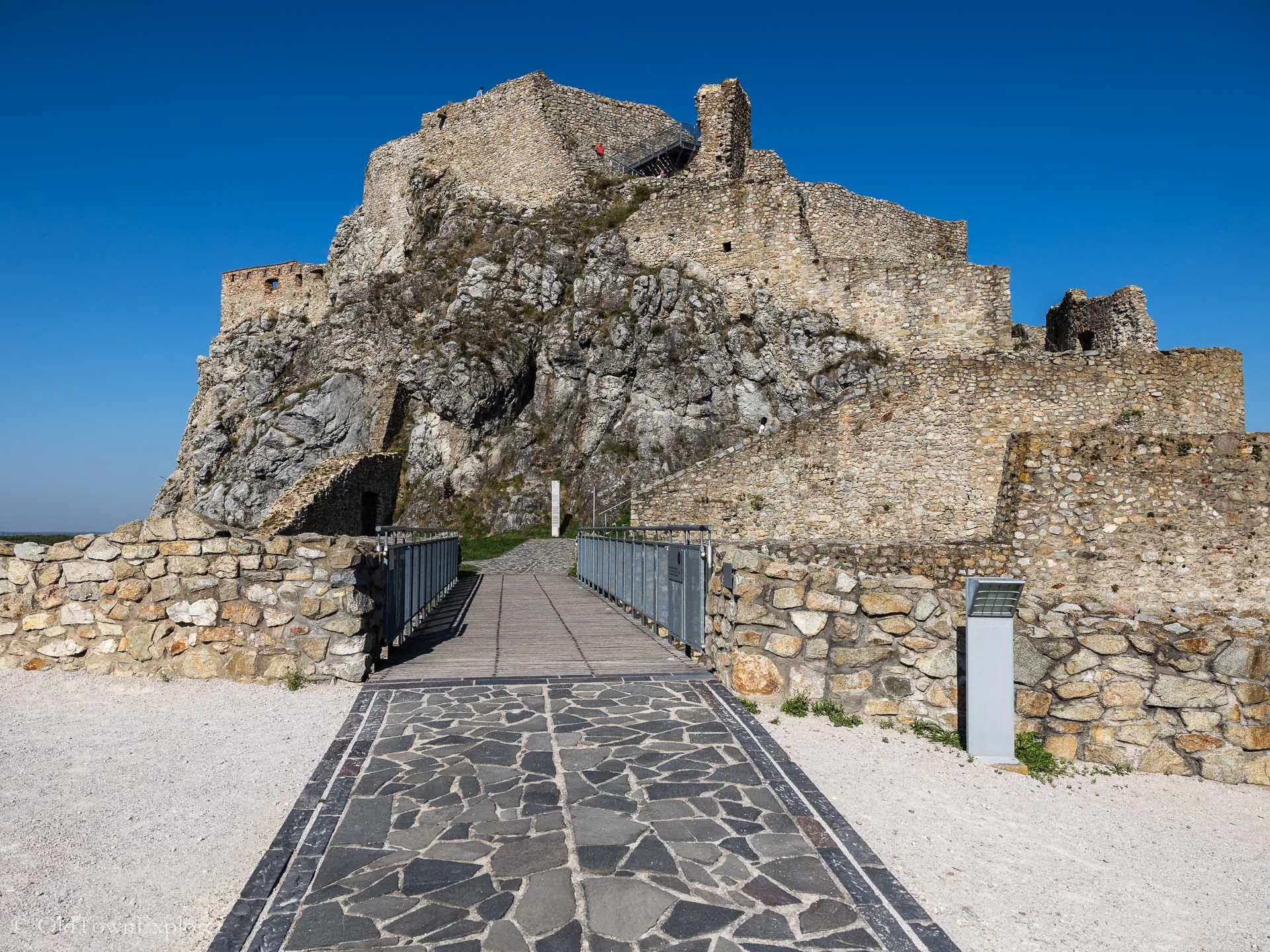 Devin Castle in Devin, Slovakia