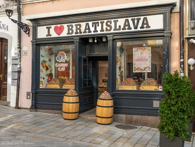 I Love Bratislava Store in Bratislava, Slovakia I Love Bratislava Store in Bratislava, Slovakia