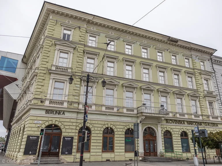 SLOVAK NATIONAL GALLERY and MUSIC MUSEUM in Bratislava, Slovakia SLOVAK NATIONAL GALLERY and MUSIC MUSEUM in Bratislava, Slovakia