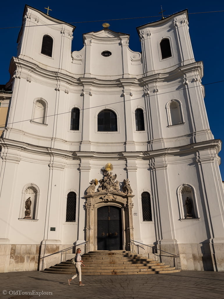 THE TRINITY CATHOLIC CHURCH in Bratislava Slovakia
