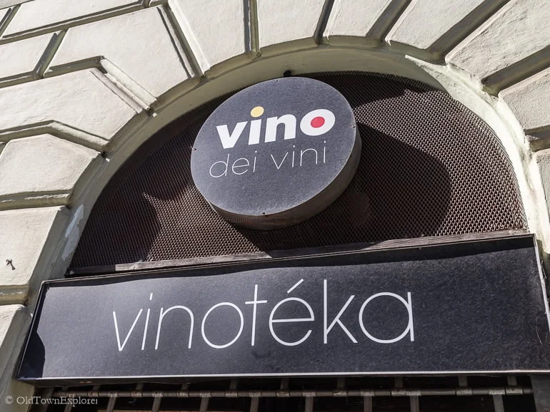 Vinoteka Vino Dei Vini in Bratislava, Slovakia Vinoteka Vino Dei Vini in Bratislava, Slovakia