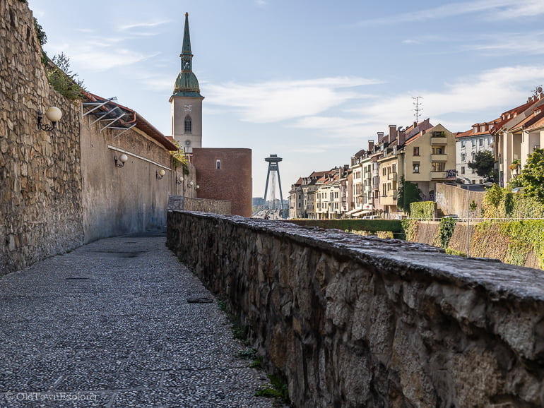Walls of Bratislava, Slovakia Walls of Bratislava, Slovakia