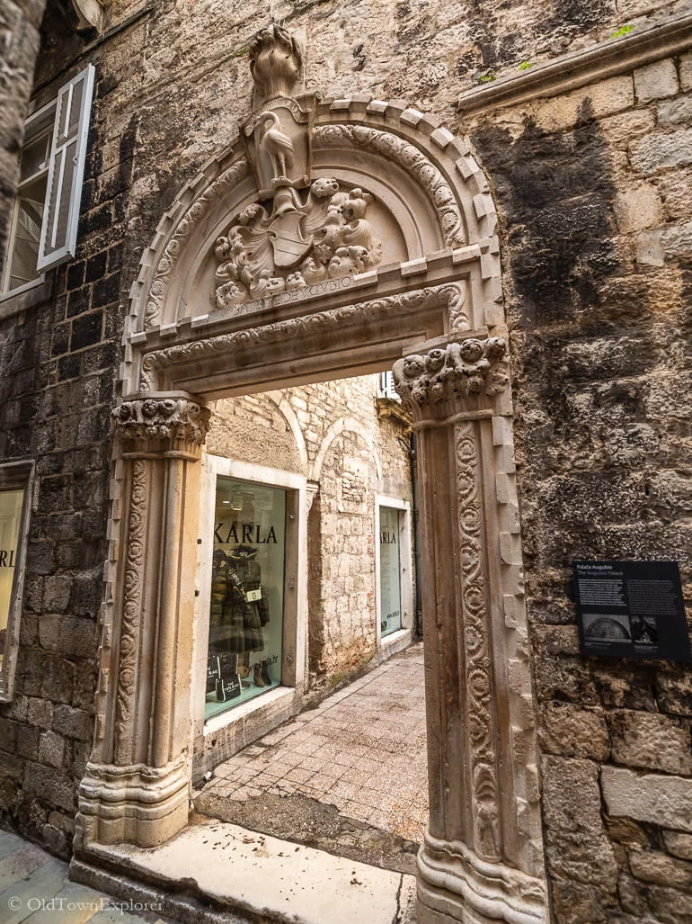 Augubio Palace in Split, Croatia