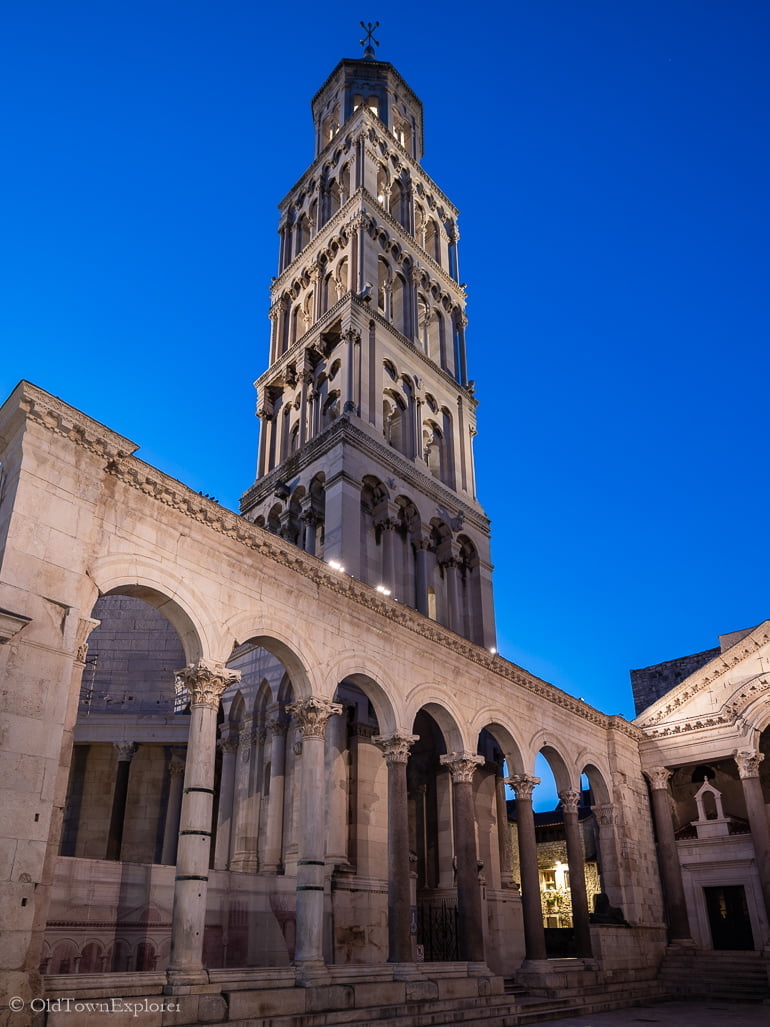 CATHEDRAL OF ST. DOMNIUS in Split Croatia
