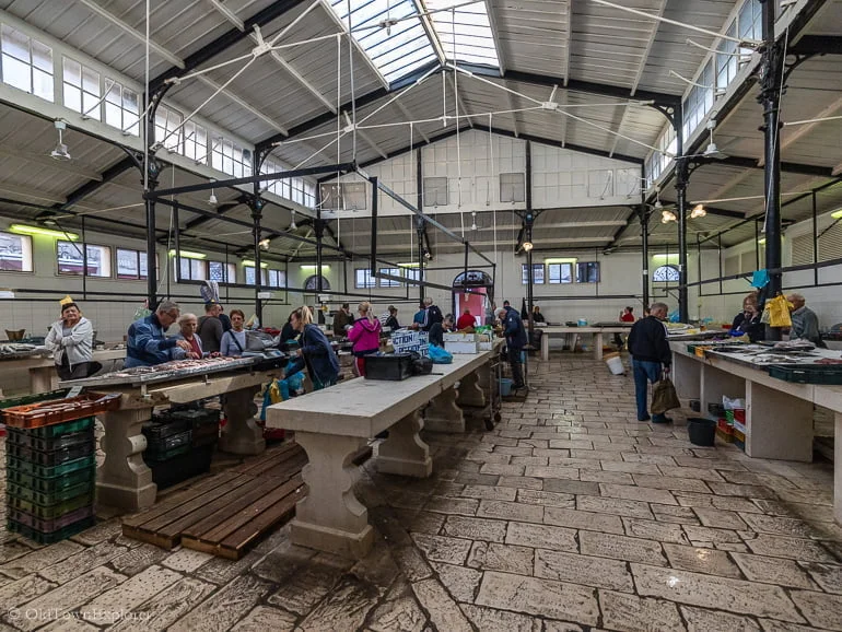 Fish Market in Split Croatia