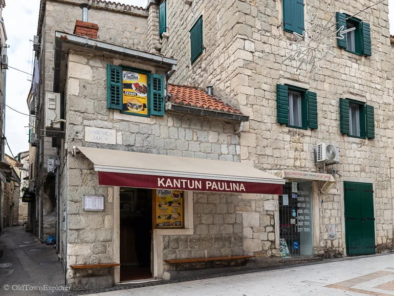 KANTUN PAULINA in Split Croatia