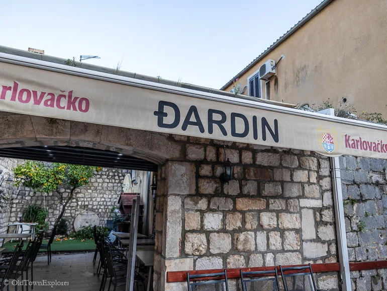 KONOBA DARDIN in Ston Croatia