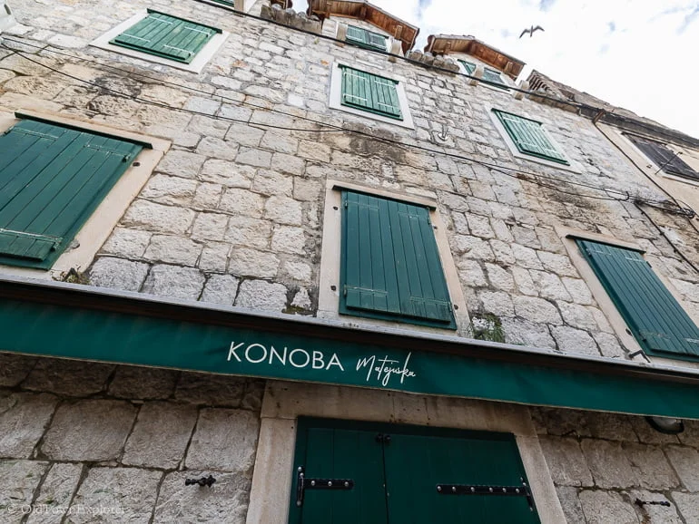 KONOBA MATEJUSKA in Split Croatia