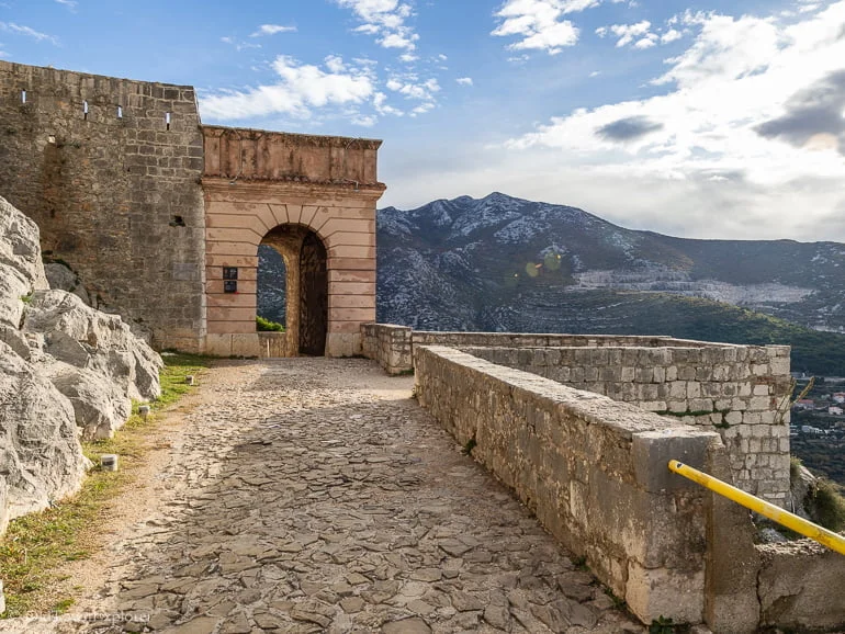 Klis Fortress FIRST OR MAIN ENTRANCE