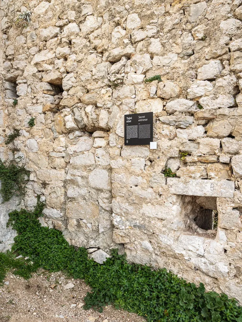 Klis Fortress Secret Entrance